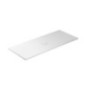 FOLIA Piatto doccia ceramica rettangolare cm. 140x70 finitura bianco matt altezza 3cm