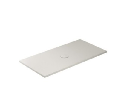 FOLIA Piatto doccia ceramica rettangolare cm. 140x70 finitura sabbia altezza 3cm