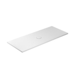 FOLIA Piatto doccia ceramica rettangolare cm. 170x70 finitura bianco altezza 3cm