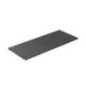 FOLIA Piatto doccia ceramica rettangolare cm. 170x70 finitura nero matt altezza 3cm