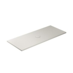 FOLIA Piatto doccia ceramica rettangolare cm. 170x70 finitura sabbia altezza 3cm