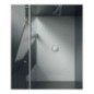 FOLIA Piatto doccia ceramica rettangolare cm. 90x70 finitura bianco altezza 3cm