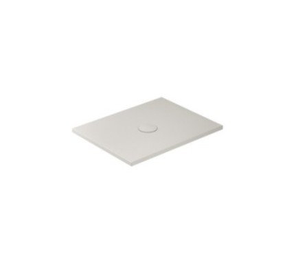 FOLIA Piatto doccia ceramica rettangolare cm. 90x70 finitura sabbia altezza 3cm