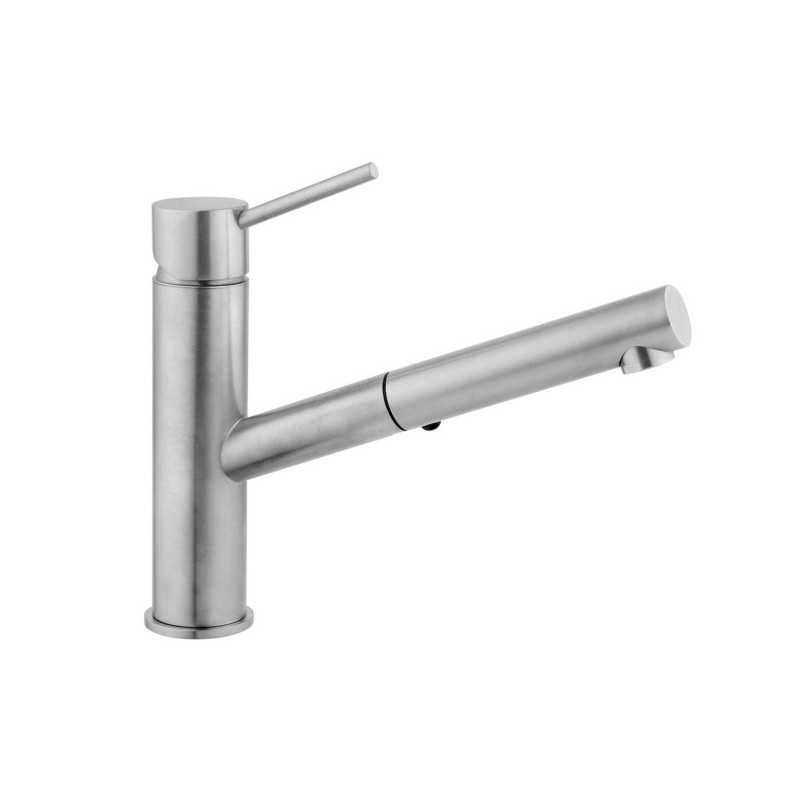 DMB Miscelatore monocomando lavello inox 316L docceta estraibile finitura pvd oro