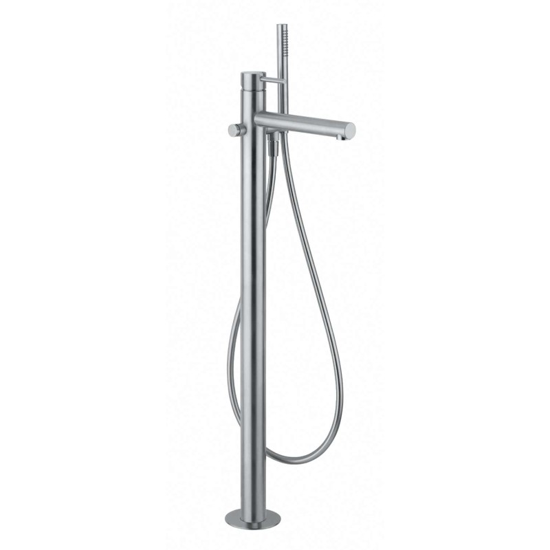 DMB Miscelatore monocomando vasca a pavimento inox 316L finitura pvd rame