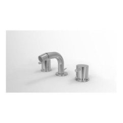 DMB Miscelatore bidet 3-fori inox 316L finitura pvd oro