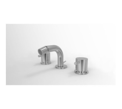 DMB Miscelatore bidet 3-fori inox 316L finitura pvd oro