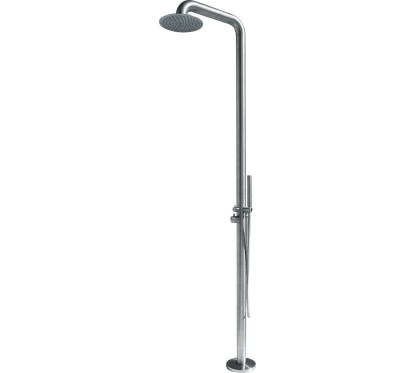 EVA Set colonna totem Ø 63x2273 mm in acciaio Aisi 316L