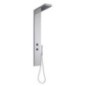 EOS Set colonna mezzo totem 1400x200x40 mm in acciaio Aisi 304