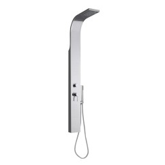 CRIO Set colonna mezzo totem 1500x150x75 mm in acciaio Aisi 304