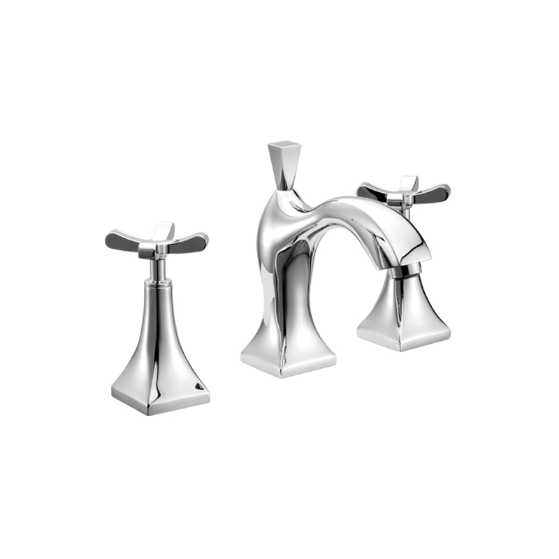 CHIC7CENTO Batteria lavabo scarico 1”1/4 finitura cromo