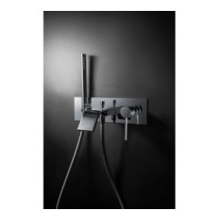 THOR Monocomando vasca/doccia ad incasso finitura cromo
