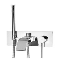 THOR Monocomando vasca/doccia ad incasso finitura cromo
