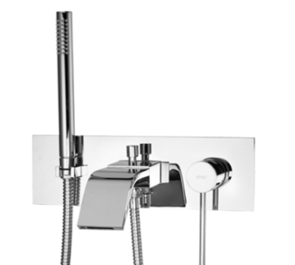 THOR Monocomando vasca/doccia ad incasso finitura cromo