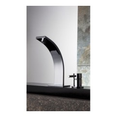 THOR Monocomando lavabo due fori senza scarico finitura cromo
