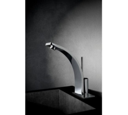 THOR Monocomando lavabo scarico 1”1/4 finitura cromo