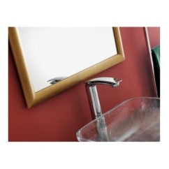 FLO Monocomando lavabo alto finitura cromo