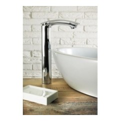 FLO Monocomando lavabo alto finitura cromo