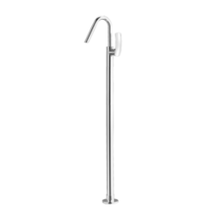 FLO Colonna lavabo a pavimento finitura cromo