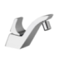 TOSCA Monocomando bidet scarico 1”1/4 finitura cromo