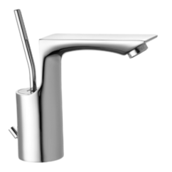 CHET Monocomando lavabo scarico 1” 1/4 finitura cromo