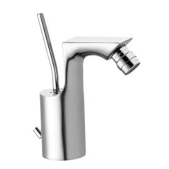 CHET Monocomando bidet con scarico 1” 1/4 finitura cromo