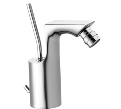 CHET Monocomando bidet con scarico 1” 1/4 finitura cromo