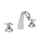 ERICE Batteria lavabo scarico 1”1/4 finitura cromo