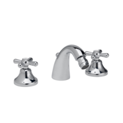 ERICE Batteria bidet scarico 1”1/4 finitura cromo