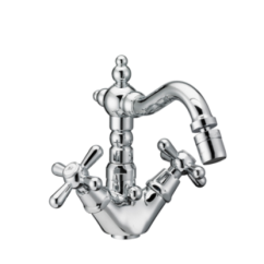 ERICE Gruppo monoforo bidet scarico 1”1/4 finitura cromo