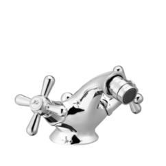 ERICE Gruppo monoforo bidet scarico 1”1/4 finitura cromo