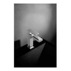 H-UNO Monocomando lavabo senza scarico finitura cromo