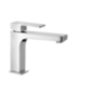 H-UNO Monocomando lavabo con bocca lunga senza scarico finitura cromo