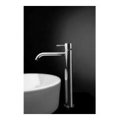 TONDì Monocomando lavabo alto senza scarico finitura cromo