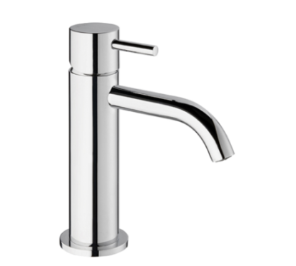 TONDì Monocomando lavabo con scarico finitura cromo