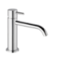 TONDì Monocomando lavabo con bocca lunga con scarico finitura cromo