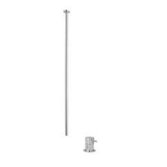 TONDì Monocomando lavabo da soffitto finitura cromo