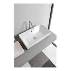 TEOREMA 2.0 Lavabo incasso 45 x 36 Cm