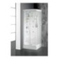 ORIONE Cabina doccia multifunzione 80x80xh.215 cm. completa di sola rubinetteria
