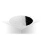 Soffione doccia ad  incasso tondo diam.300 in acciaio inox finitura satinato - circle 1600