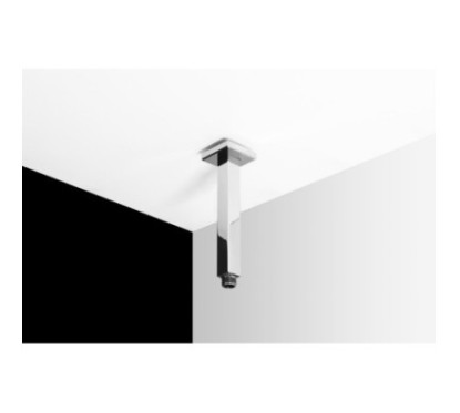 BRACCIO QUADRO 151 Braccio quadro a soffitto L. 250x25 in acciaio inox finitura super mirror