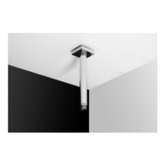 BRACCIO TONDO 156 Braccio tondo a soffitto L. 250x25 in acciaio inox finitura super mirror