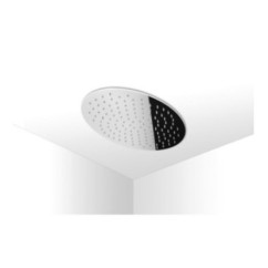 THAILANDIA 117 Soffione ovale saldato 250x400 getto a pioggia in acciaio inox finitura satinato