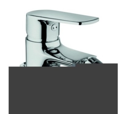 FUNKY miscelatore monocomando bidet con scarico finitura cromo