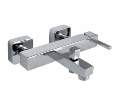 QUARZO monocomando vasca senza duplex finitura cromo