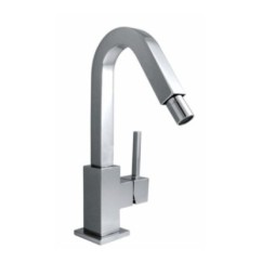 QUARZO monocomando bidet leva laterale senza scarico finitura cromo