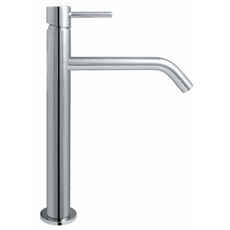 MICRON monocomando lavabo prolungato senza scarico finitura cromo