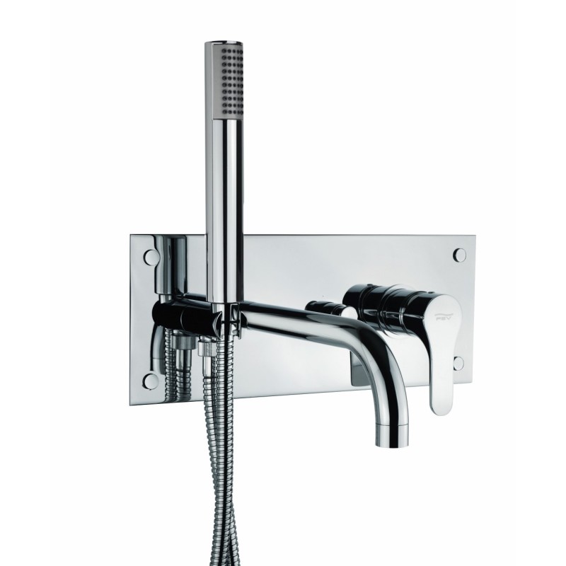 FLY monocomando vasca da incasso con duplex finitura cromo