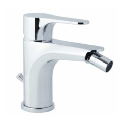 FLY monocomando bidet con scarico finitura cromo