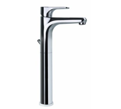 FLY monocomando lavabo prolungato con scarico finitura cromo